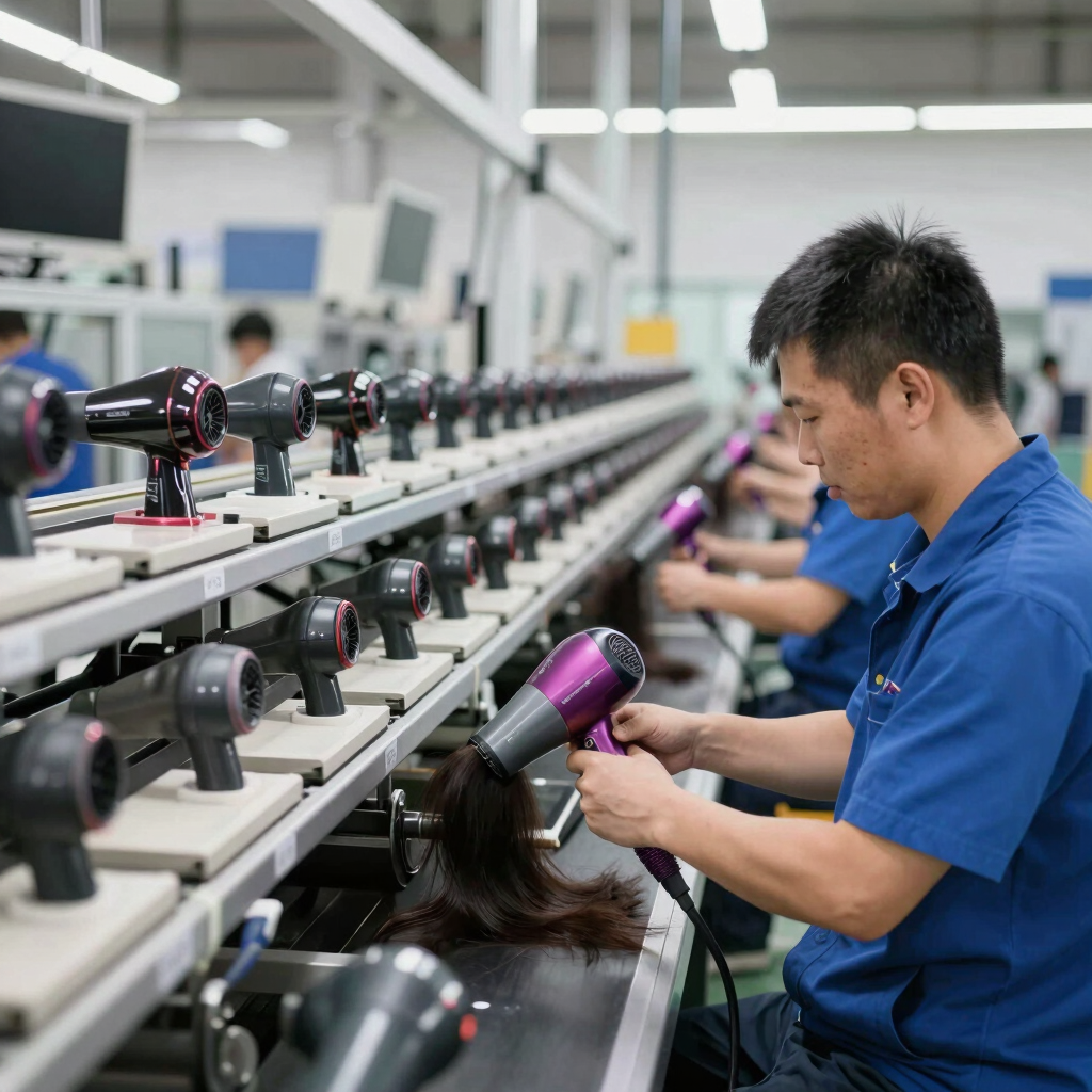 Chinese hair dryer manufacturer, hair straightener factory