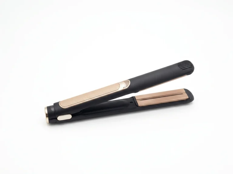 golden hair straightener