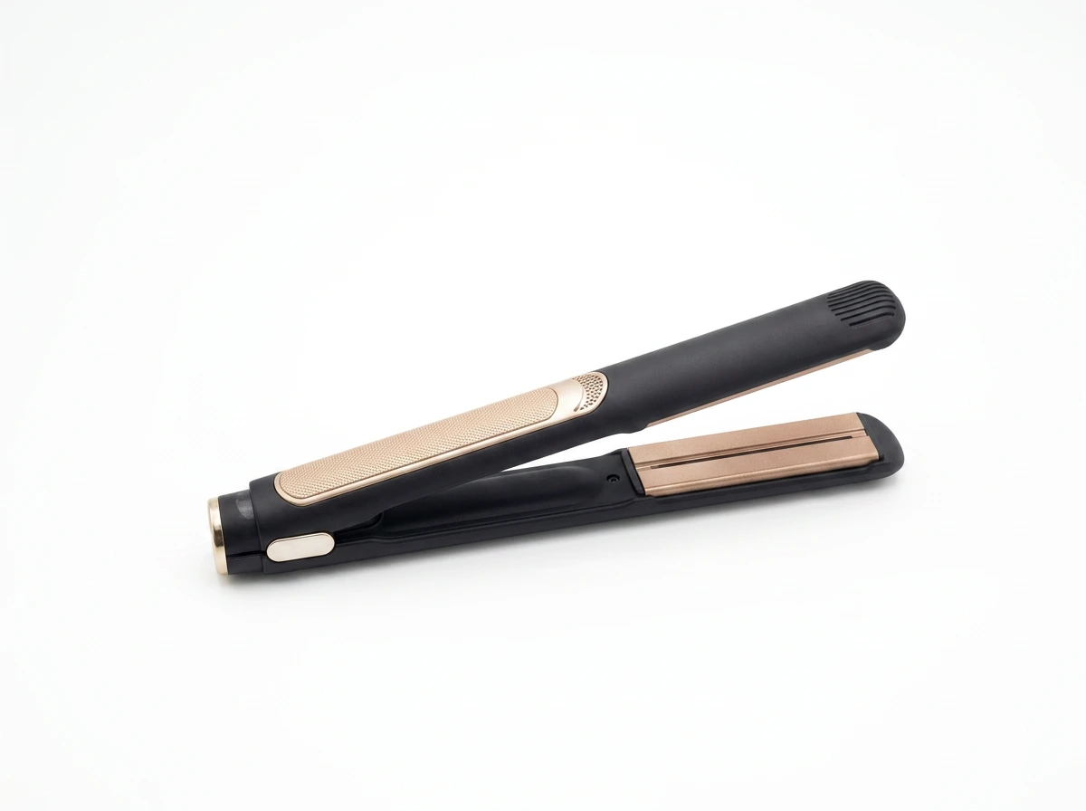 golden hair straightener