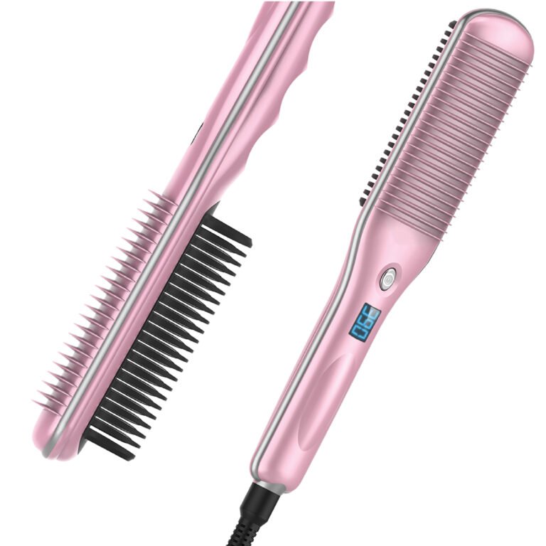 Cepillo alisador iónico SW-7001 con doble calentador MCH