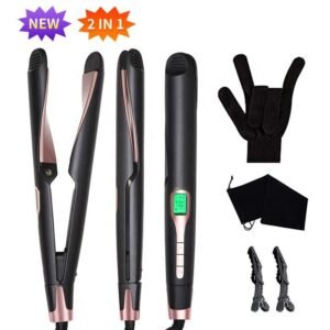 custom 2 in 1 twist hair straightener and curler manufacturer