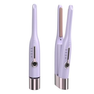 rechargeable wireless ceramic coated hair straightener