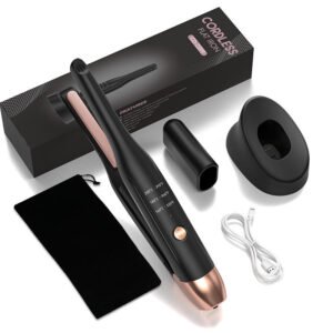 Cordless USB Rechargeable Men Beard Straightener Comb Wholesale