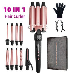 OEM Custom 10-in-1 Curling Wand Set Supplier