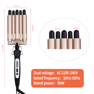 custom 22mm 5 barrel curling iron manufacturer